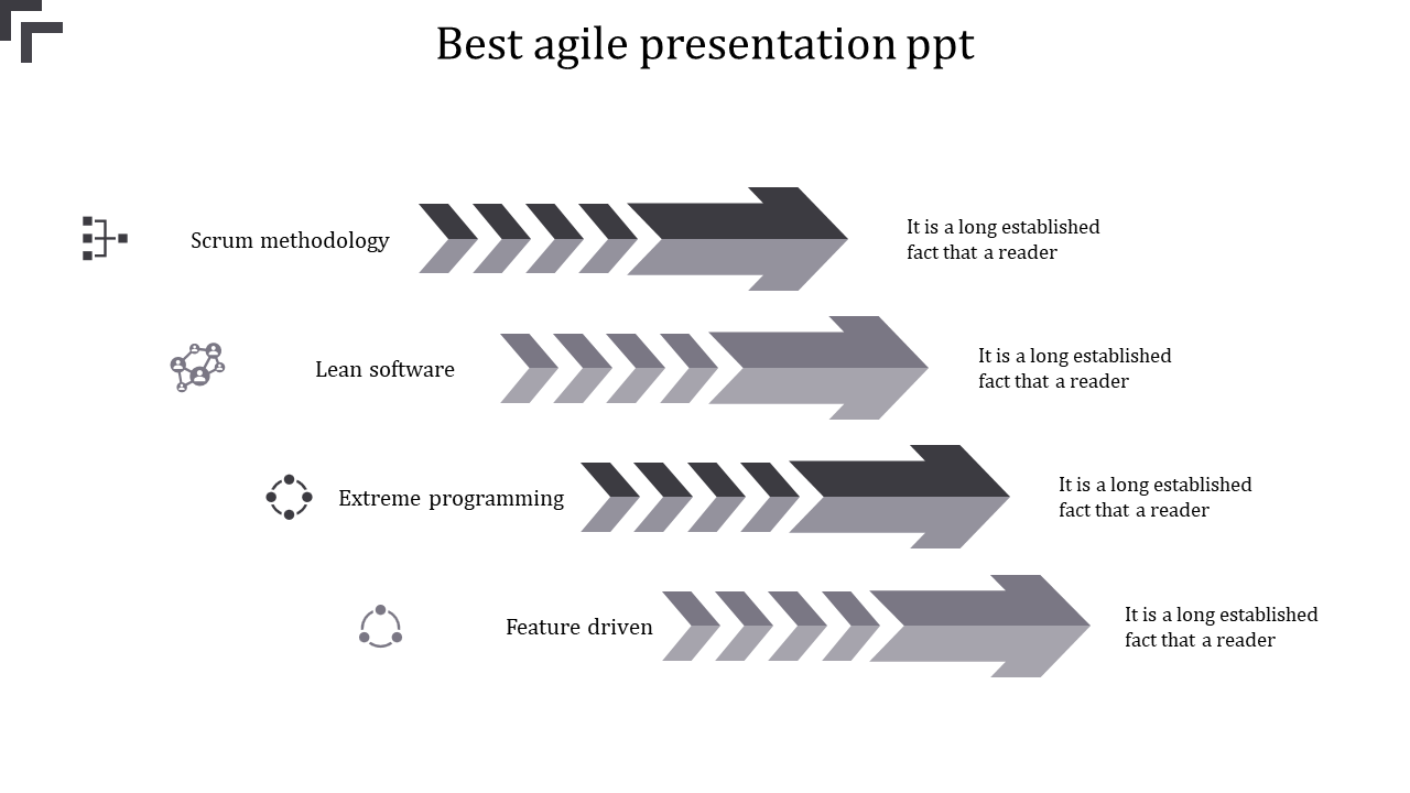 Get Modern and Simple Agile PowerPoint Template Slides